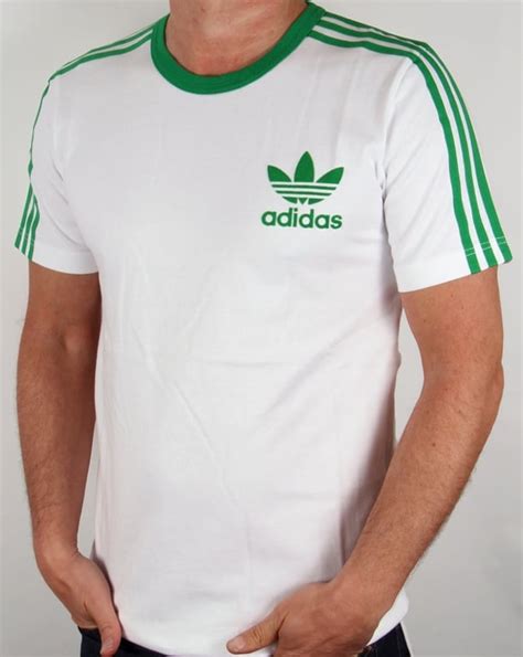 adidas retro shirt weiß grün|Adidas Retro Tshirt .